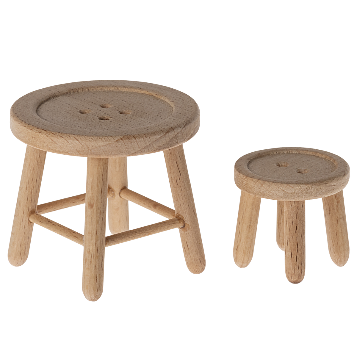 Maileg Table and Stool Set Mouse