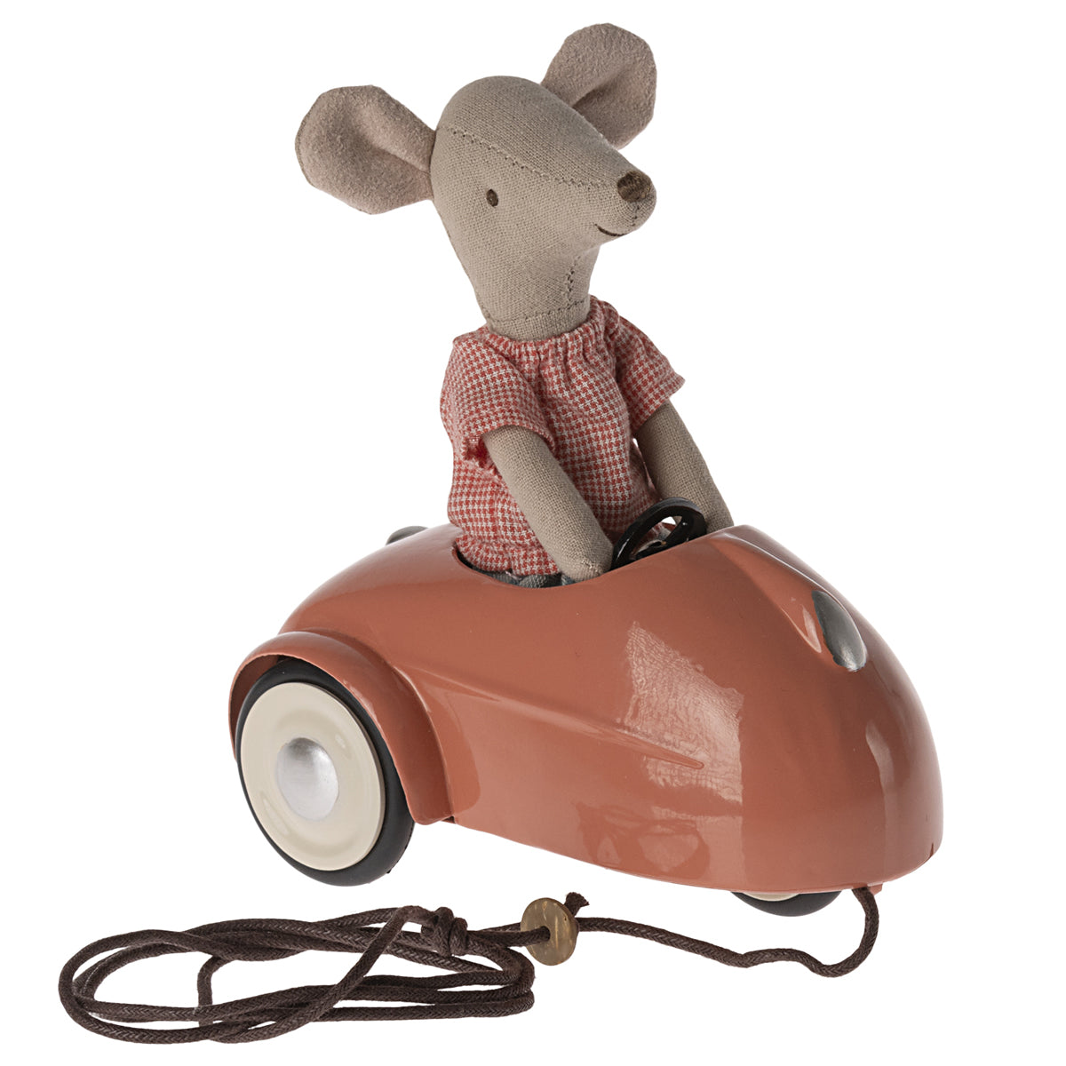 Maileg Mouse Car - Coral 11-4103-00