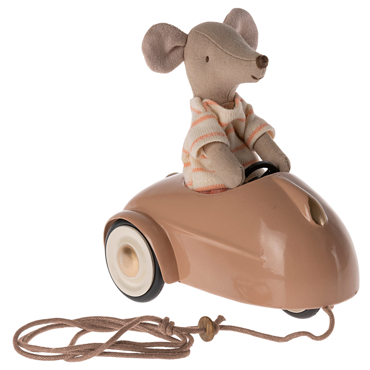 Maileg Mouse Car - Coral 11-4103-00