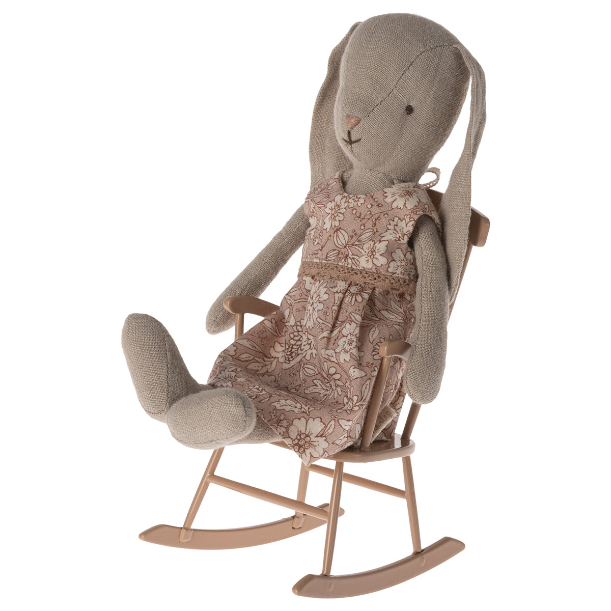 Maileg, Rocking Chair, Mini - Dark powder - 11-4113-00