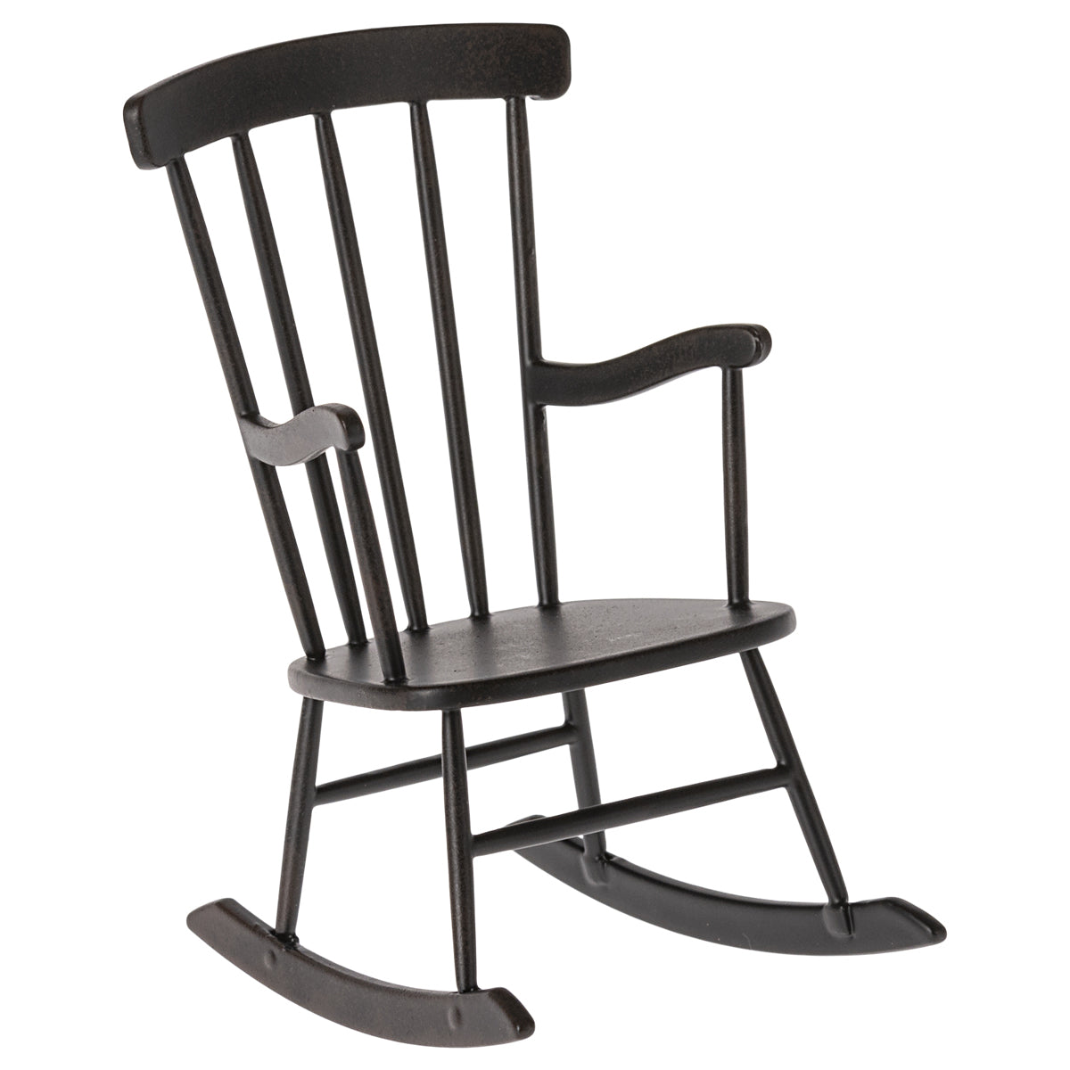 Maileg, Rocking Chair, Mini - Anthracite  - 11-4113-01