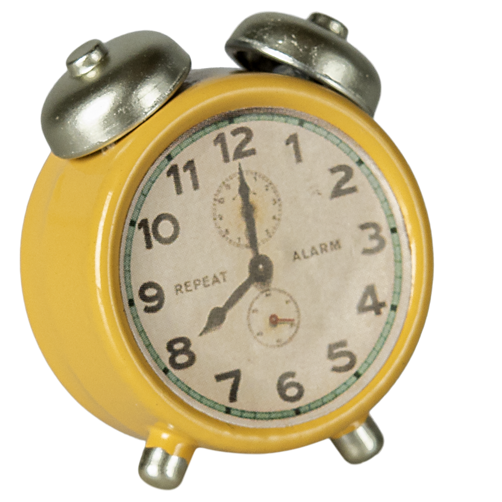 Pre-order Alarm Clock Mouse Yellow (January)