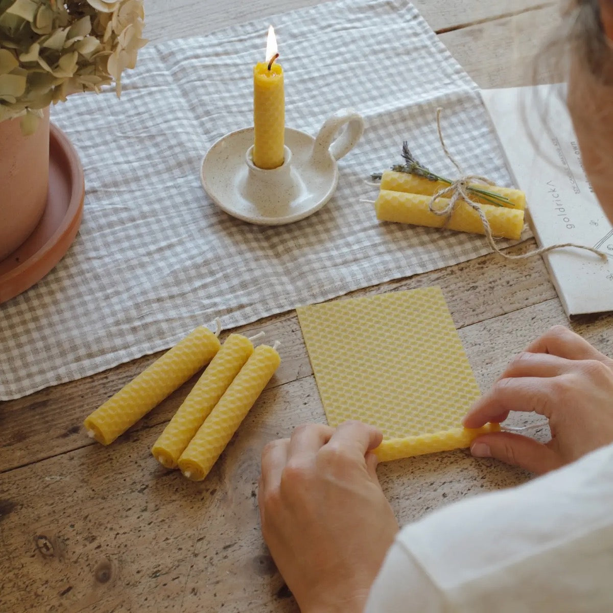 Goldricks Beeswax Candle Making Kit