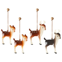 Thumbnail for Reindeer Family, Metal Ornaments