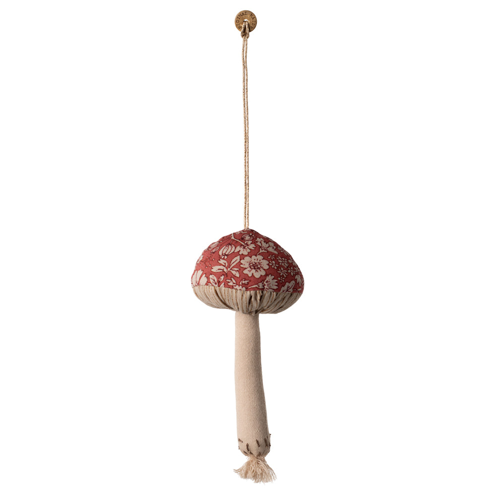 Mushroom Ornament Blossom Red