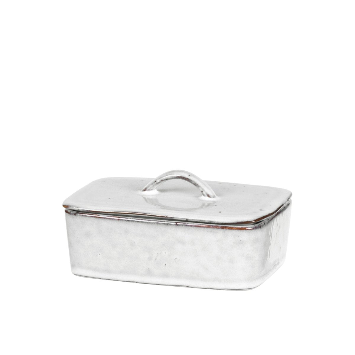 Nordic Sand Butter Dish With Lid