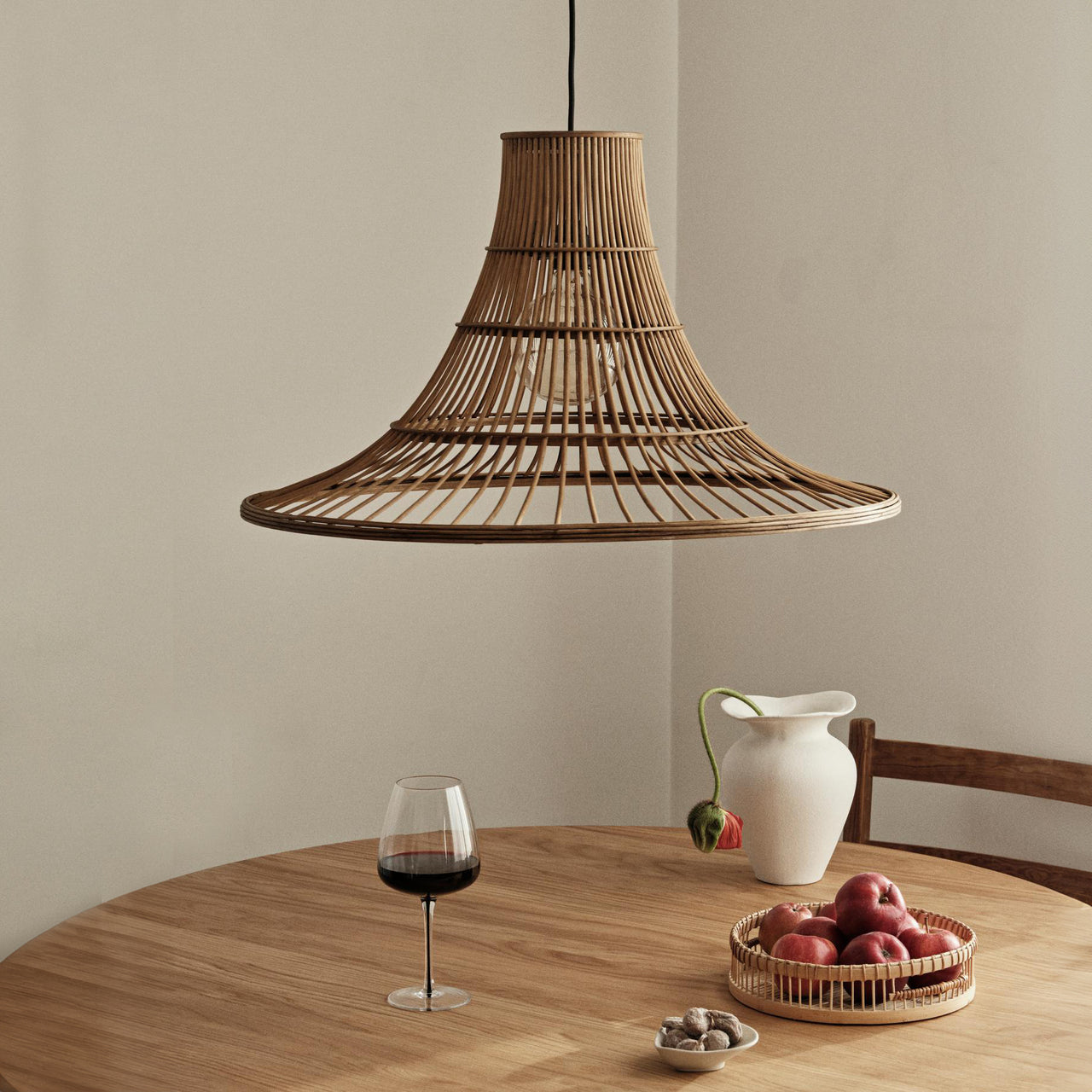 Broste Copenhagen Wicker pendant Lamp Ciba