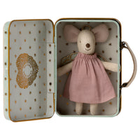 Thumbnail for Maileg Angel Mouse in Suitcase