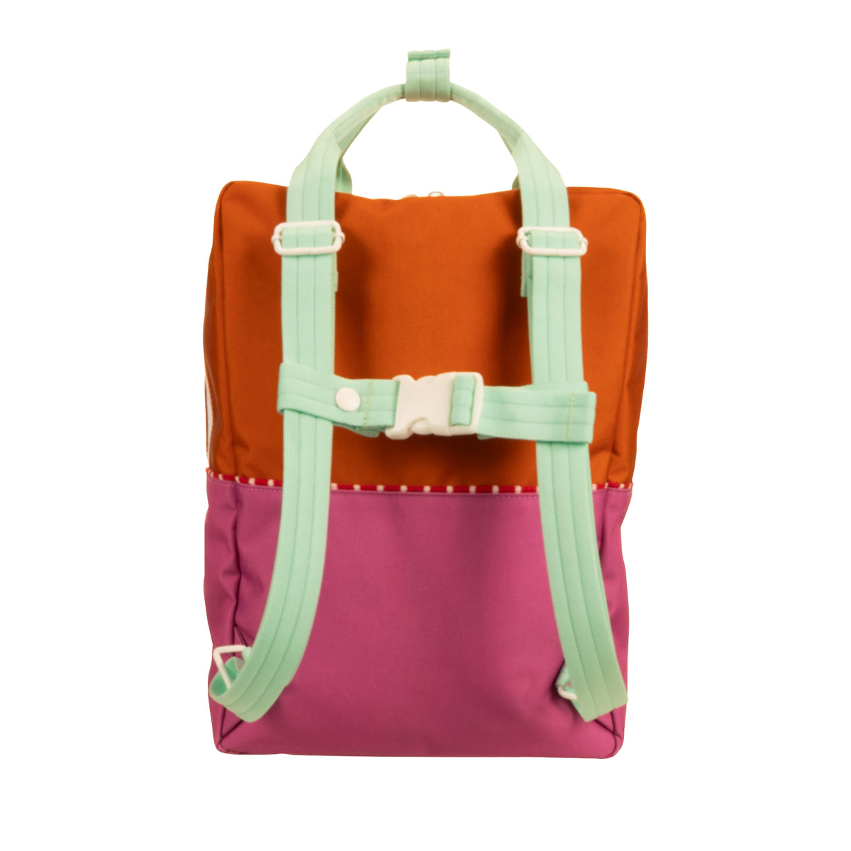 Backpack Large • Better Together • Colourblocking • Gravel Orange + Rosette Pink 1802174