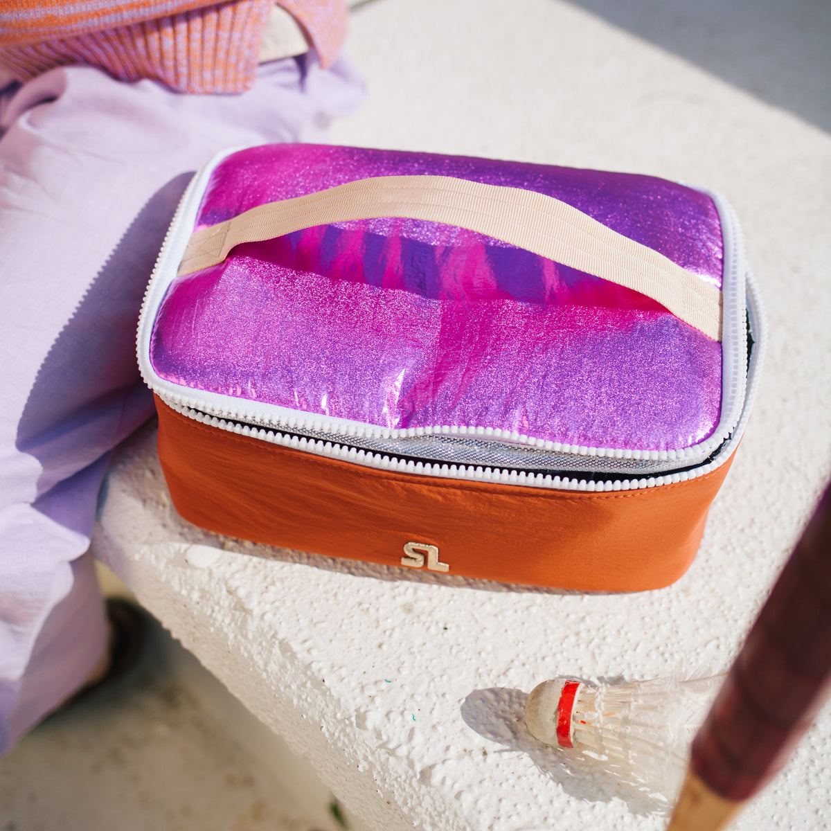 Cooler Bag • Better Together • Glossy Magenta + Gravel Orange 1802216