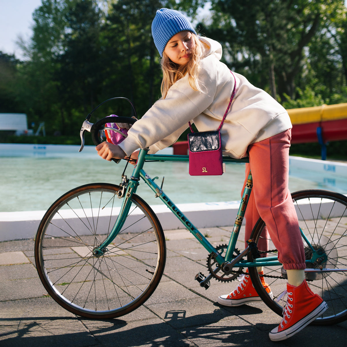 Bike Bag • Better Together • Metallic Pink