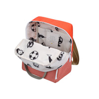 Thumbnail for Sticky Lemon Backpack Small • Colourblocking • Lifebuoy Orange + Coral Pink