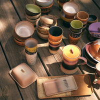 Thumbnail for HKLiving  70s Ceramics: Tea Mugs Beach, Set of 2 KST0032