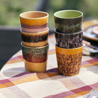 Thumbnail for 70s Ceramics Coffee Mug Valley (Set of 6) Pre-order Due November