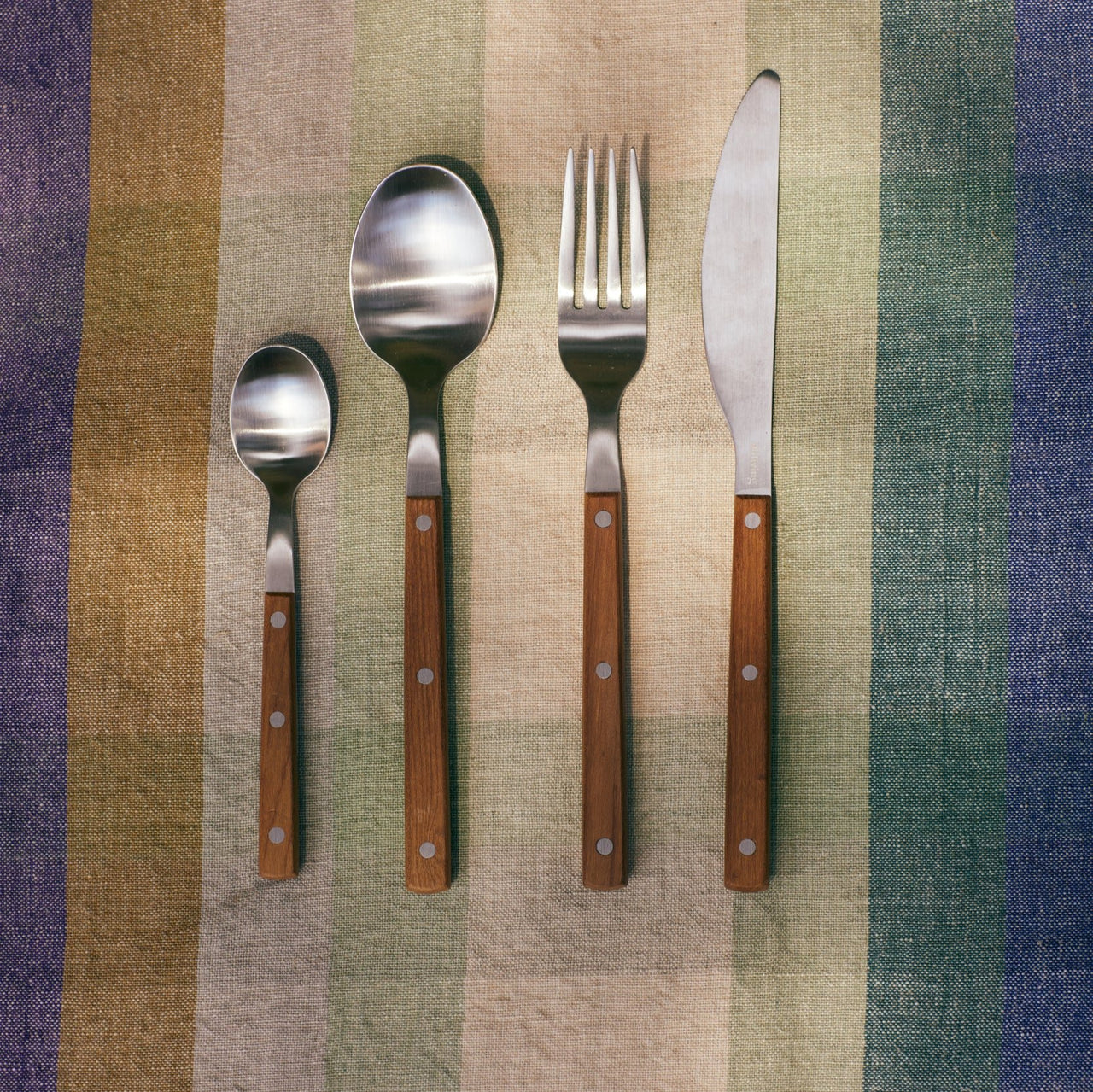 70s Cutlery Wooden