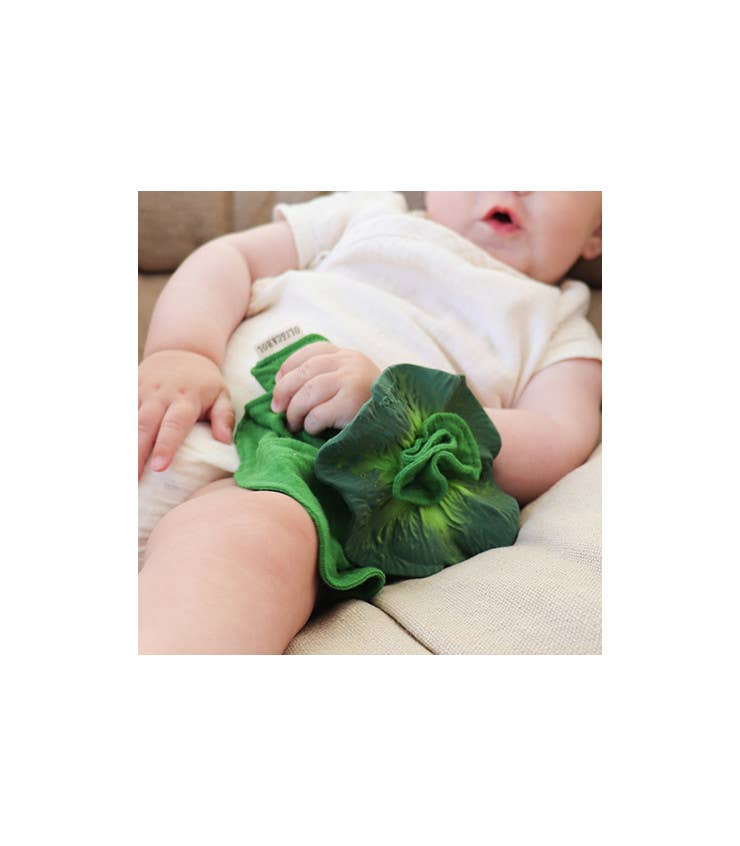 Kendall the Kale Comforter and Baby Teether Oli&Carol