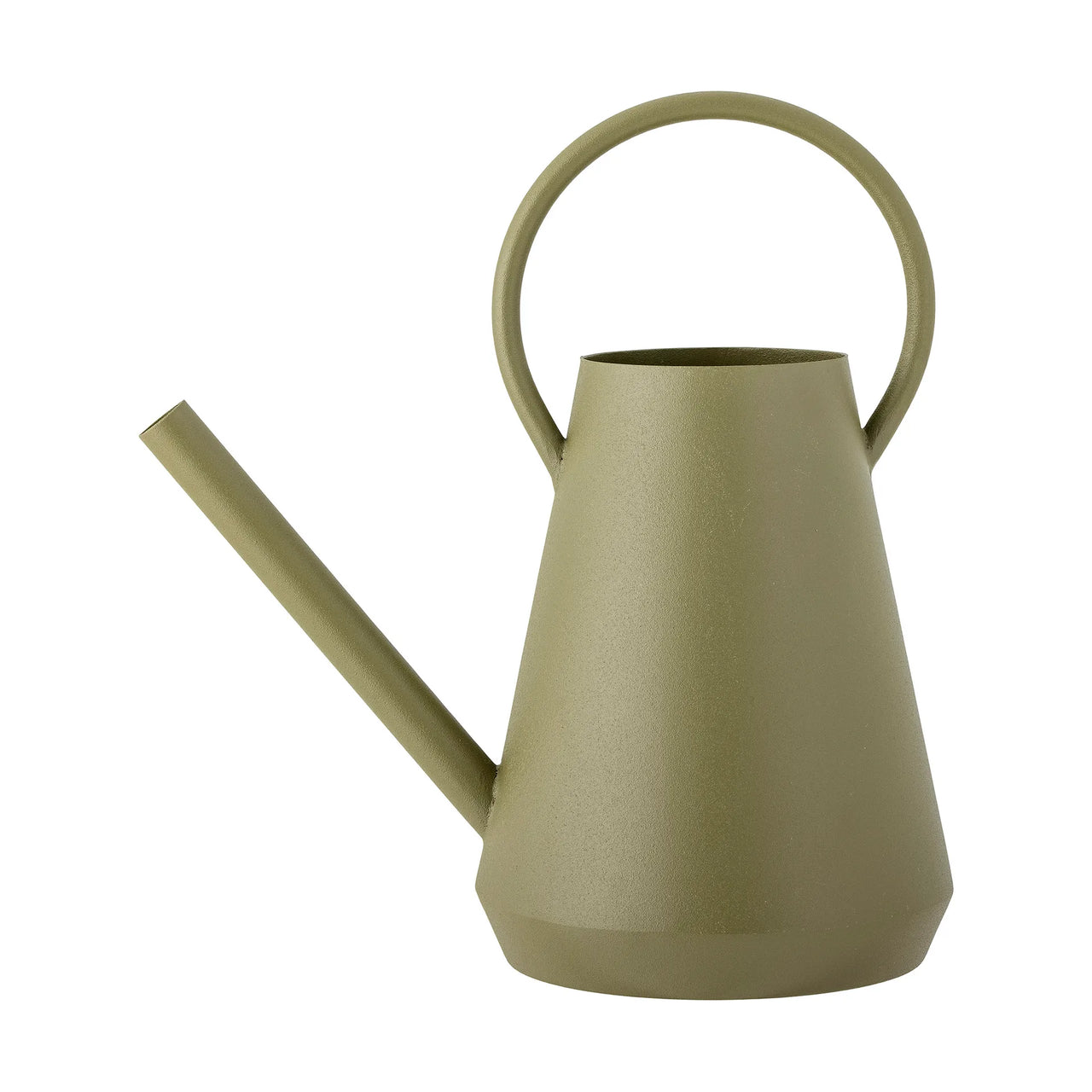 Vallis Watering Can, Green, Metal