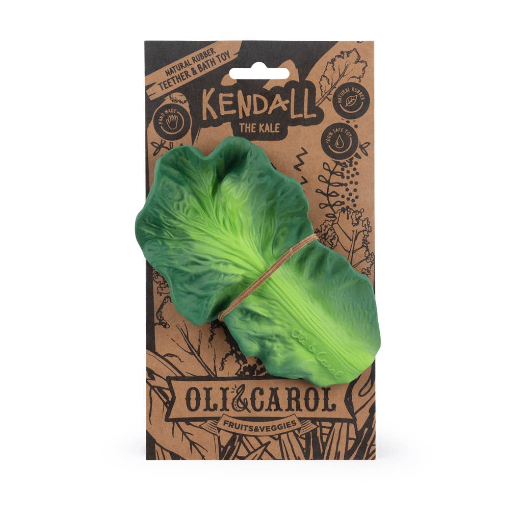 Kendall the Kale - Natural Baby Teether Oli&Carol