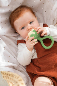 Thumbnail for Cauliflower Rattle Toy - Natural Rubber Baby Rattle