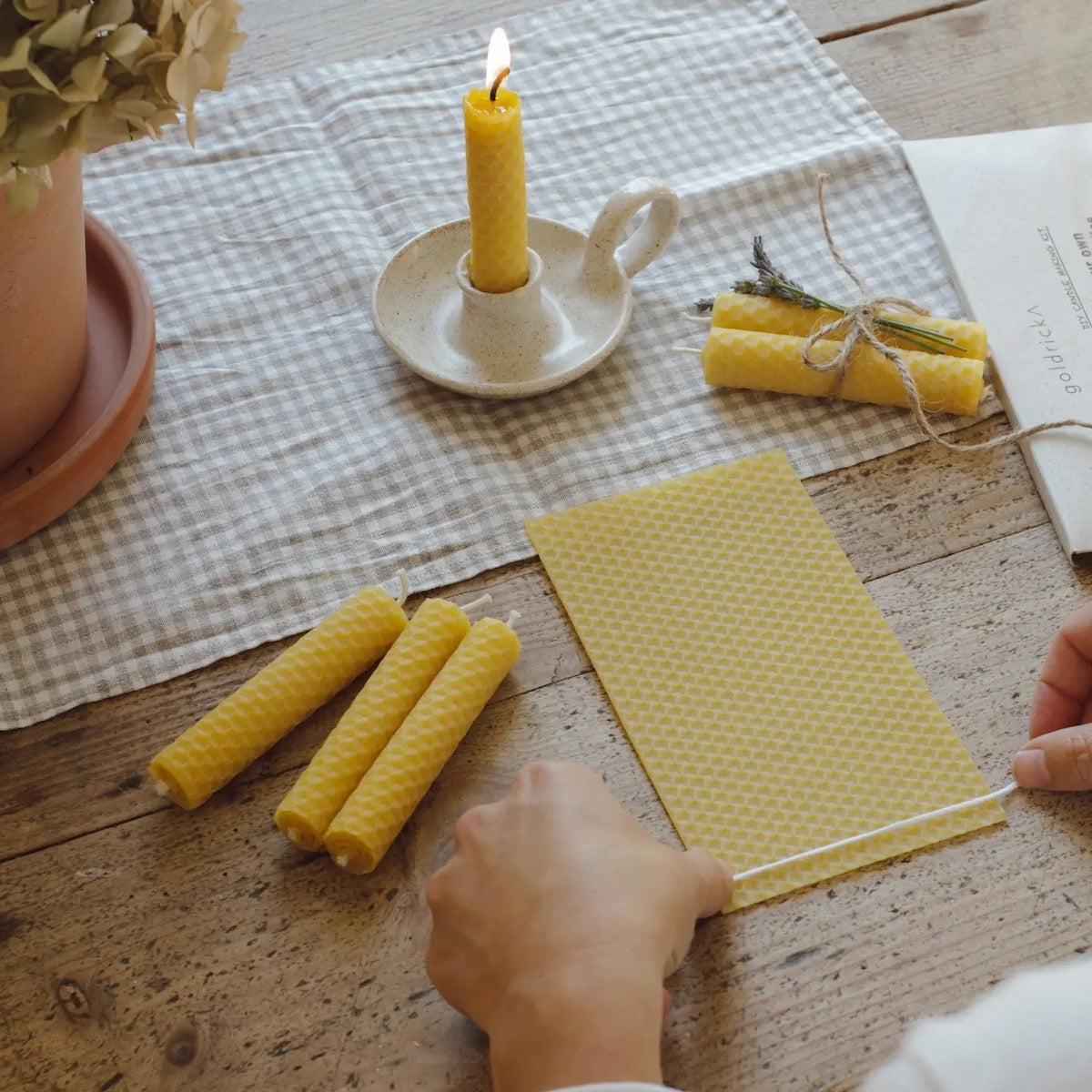 Goldricks Beeswax Candle Making Kit