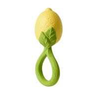 Thumbnail for Lemon Rattle Toy - Natural Rubber Baby Rattle Oli&Carol