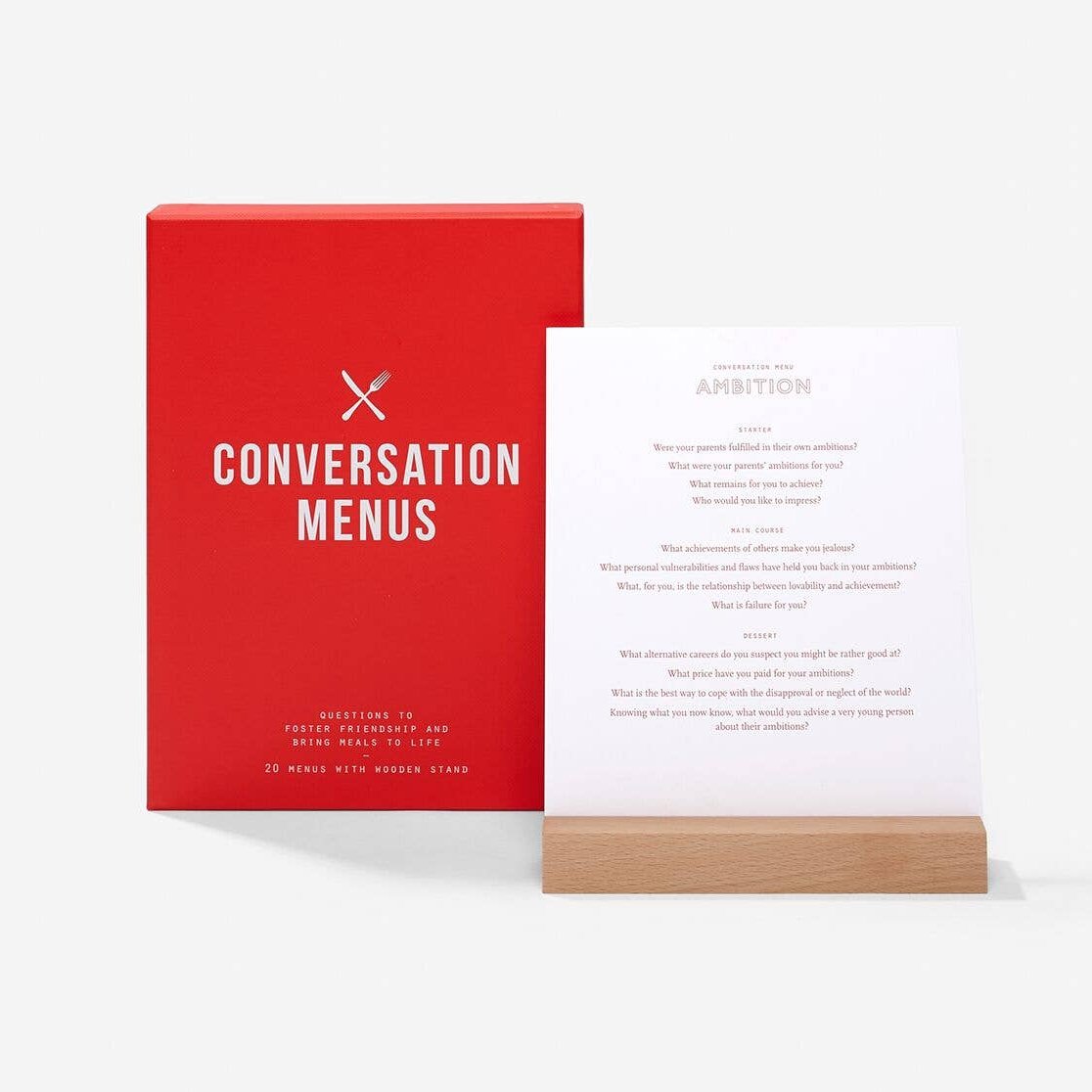 Conversation Dinner Party Place Holder Cards