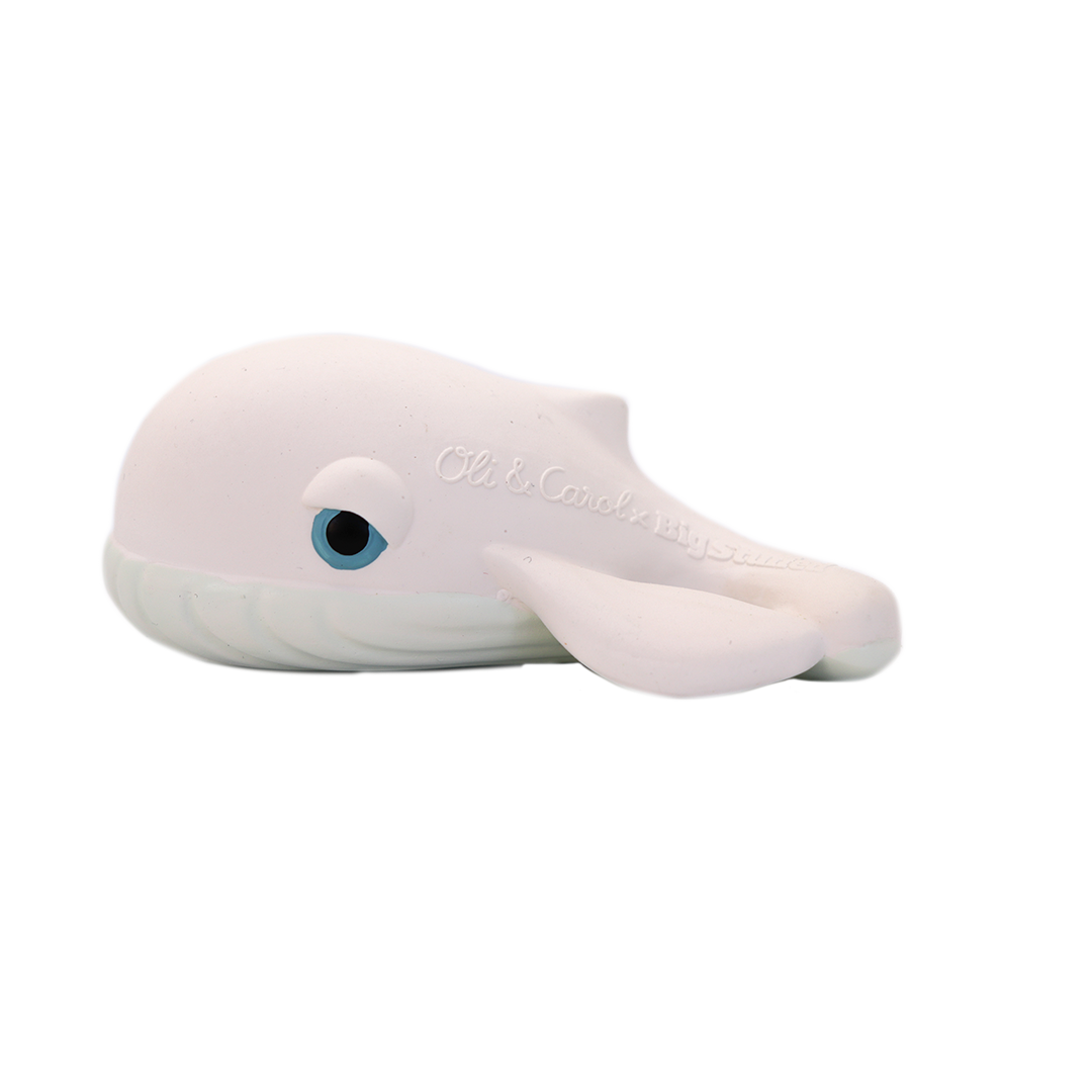 Walter the Whale - Natural Baby Bath Toy Oli&Carol