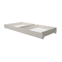 Thumbnail for Flexa Classic Single Bed with Back & Rail - Cross Bars - 90 x 200cm (3 Colours Available)