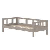 Thumbnail for Flexa Classic Single Bed with Back - Cross Bars - 90 x 200cm (3 Colours Available)