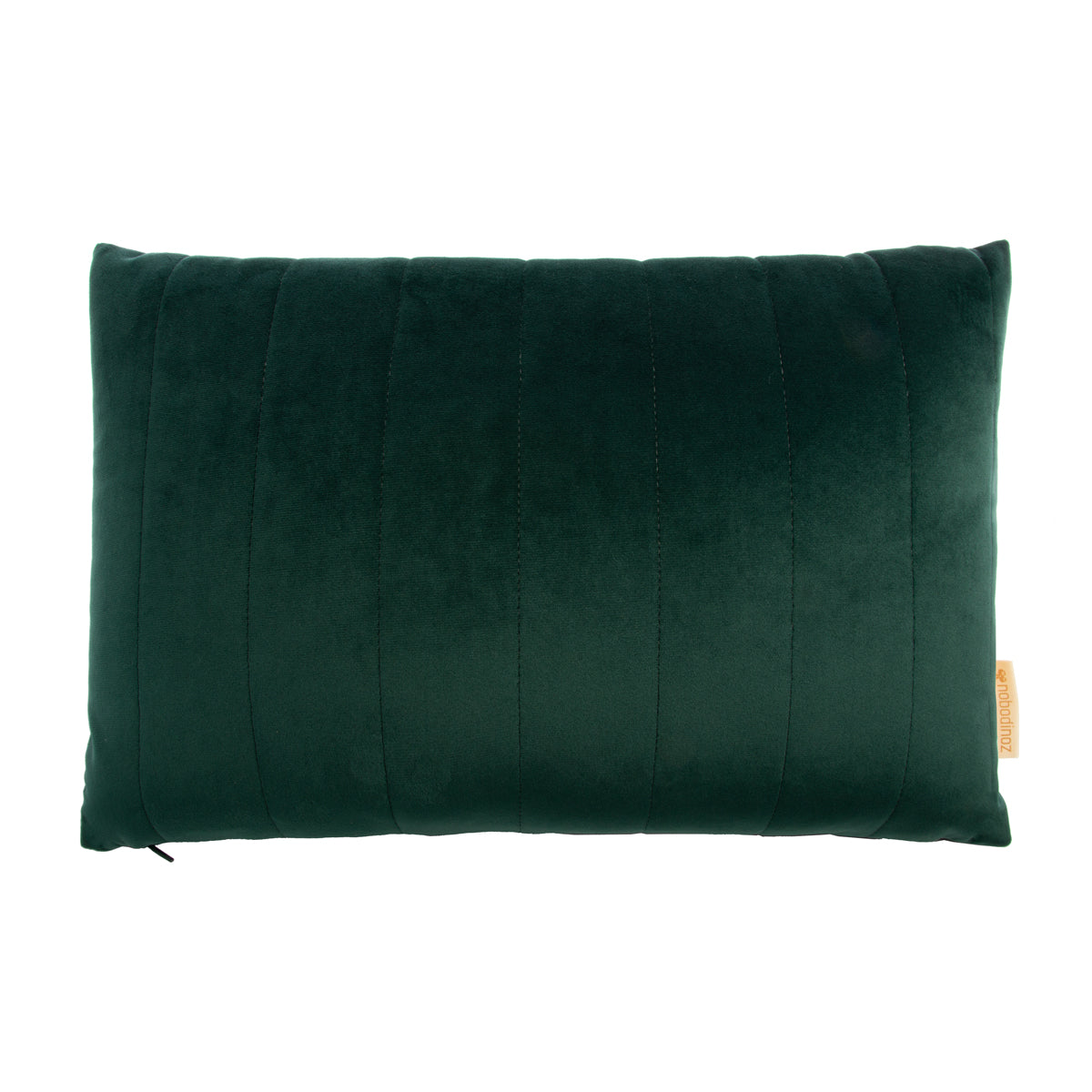 Nobodinoz Akamba cushion • velvet Jungle Green