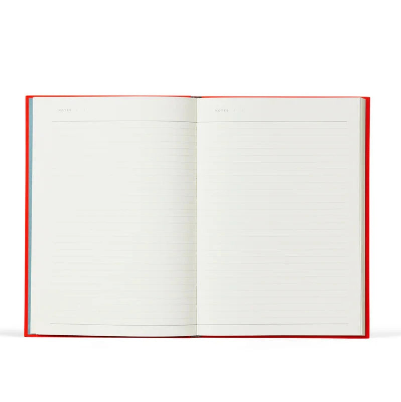 NOTEM Bea Notebook, Medium - Bright Red