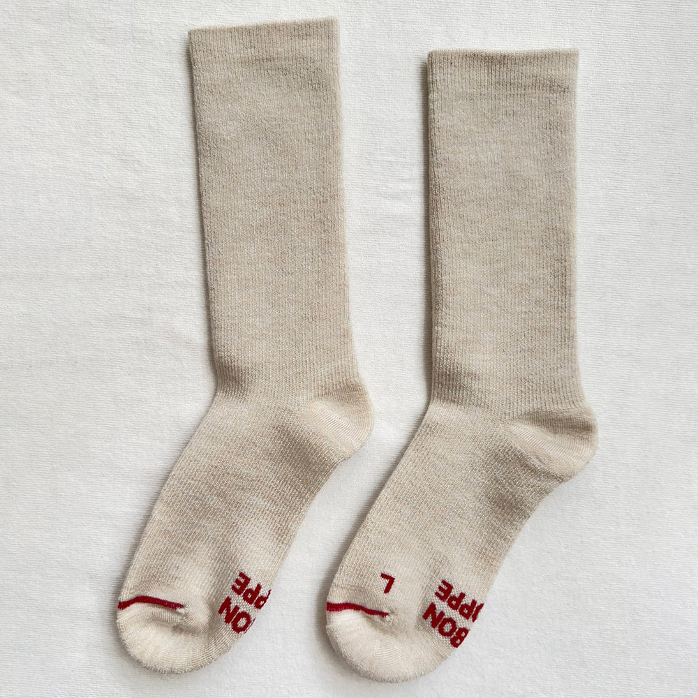 Camper Socks: Oatmeal