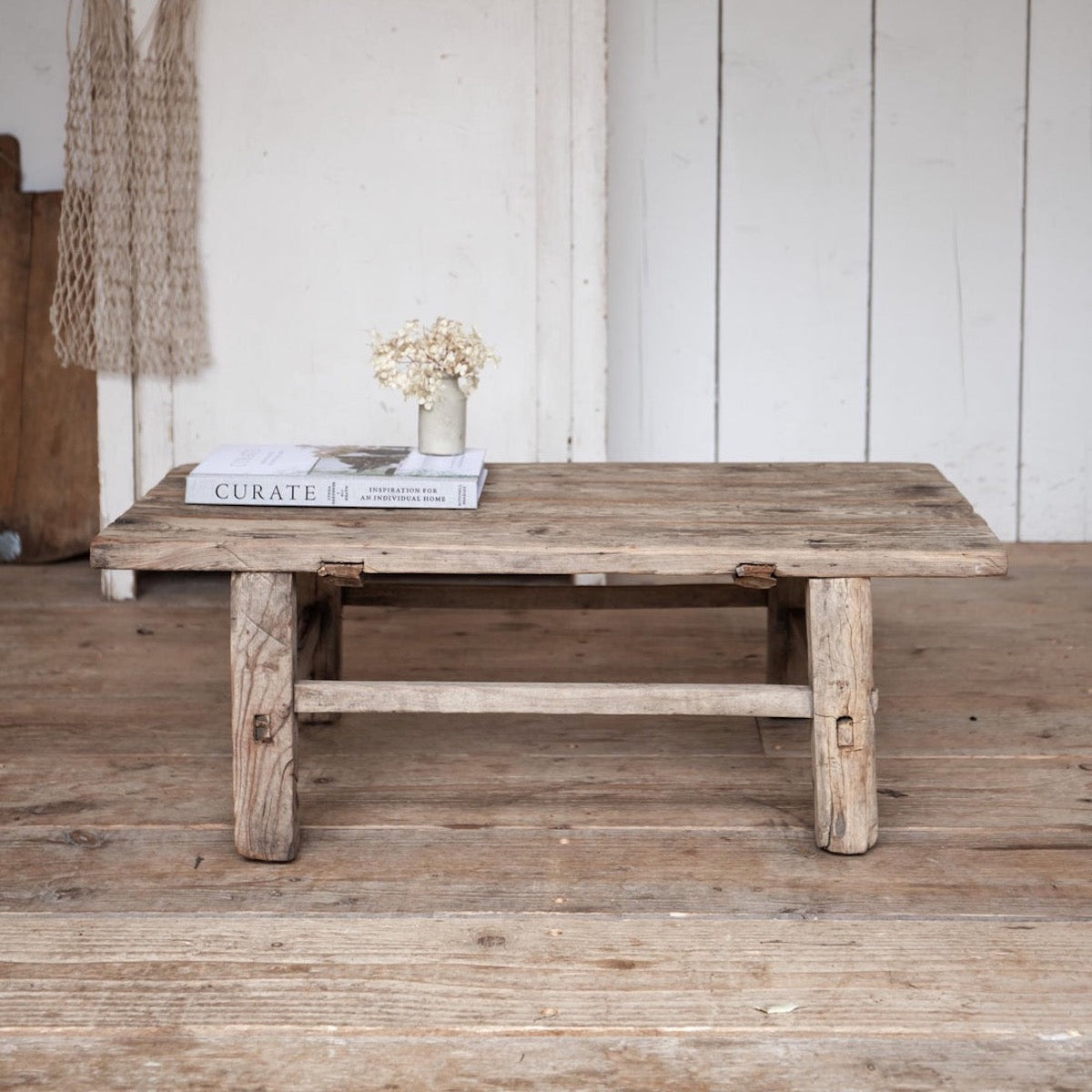 The Interiors Yard Rustic Elm Coffee Table