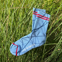 Thumbnail for Boyfriend Socks: Ciel Blue