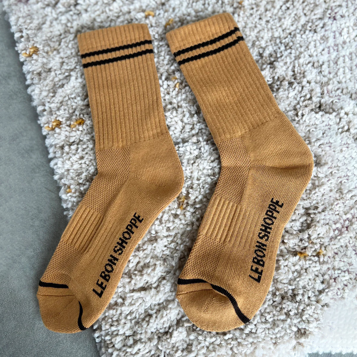 Boyfriend Socks: Biscotti