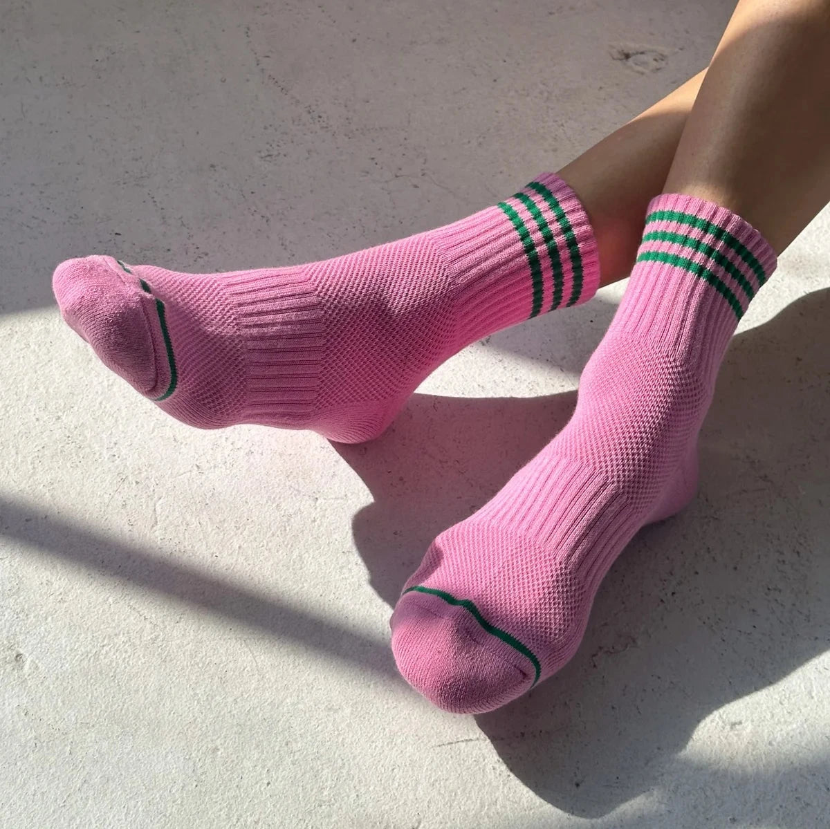 Girlfriend Socks: Rose Pink