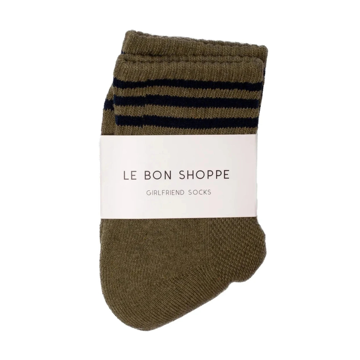 Le Bon Shoppe Girlfriend Socks: Sage