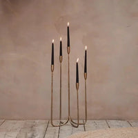 Thumbnail for Mbata Cluster Candelabra - Antique Brass