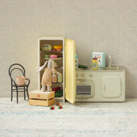 Thumbnail for Maileg Miniature Fridge Yellow Dolls house furniture