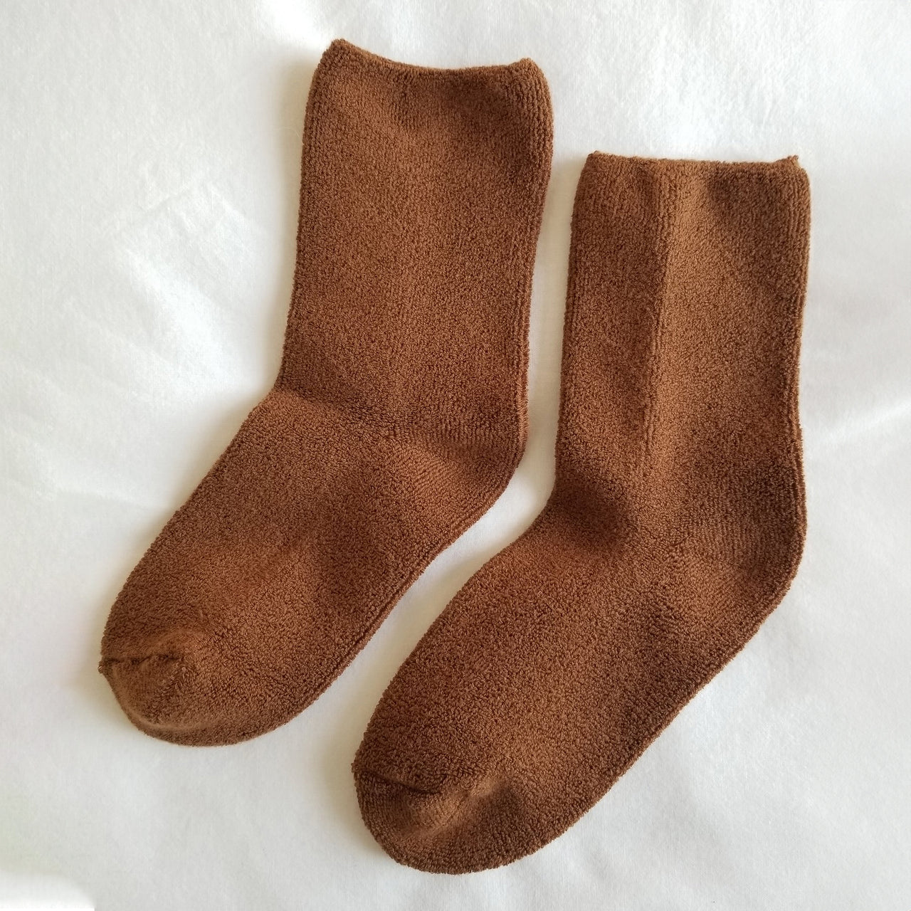 Cloud Socks: Sepia