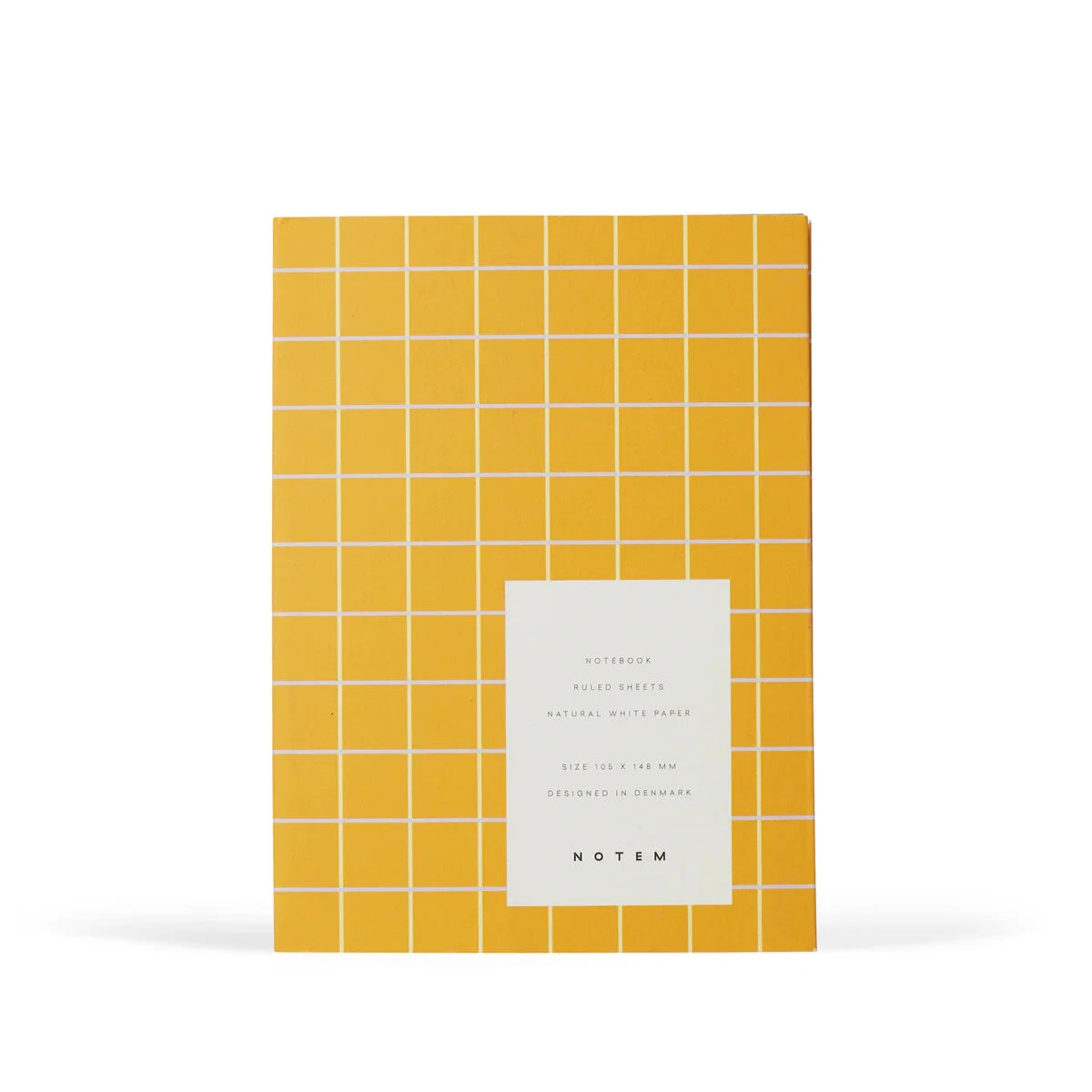 UMA Notebook, Small - Ochre Check