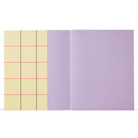 Thumbnail for UMA Notebook, Large - Yellow Check