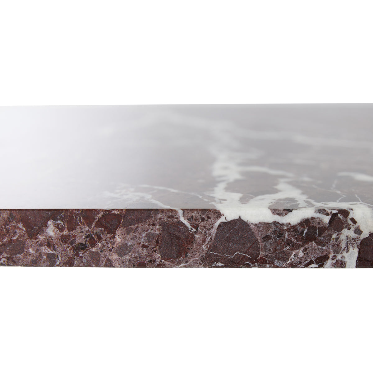 Marble Kitchen Board Burgundy Polished