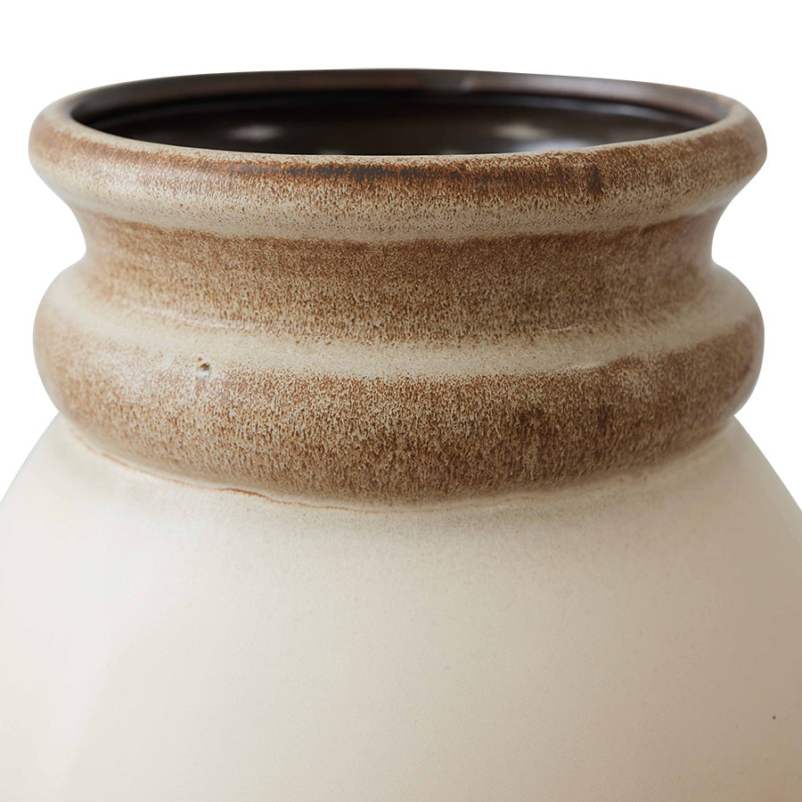 HKLiving Grand Floor Vase Vanilla ACE7290