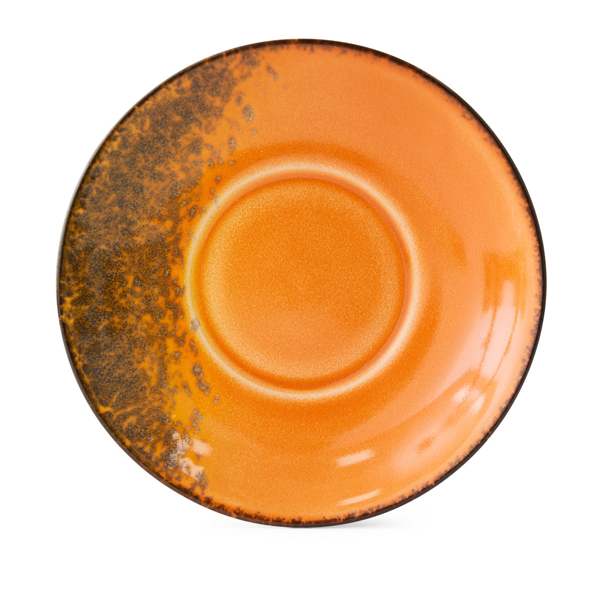 HKLiving 70s Ceramics: Saucers Roast (Set of 4) ACE7302