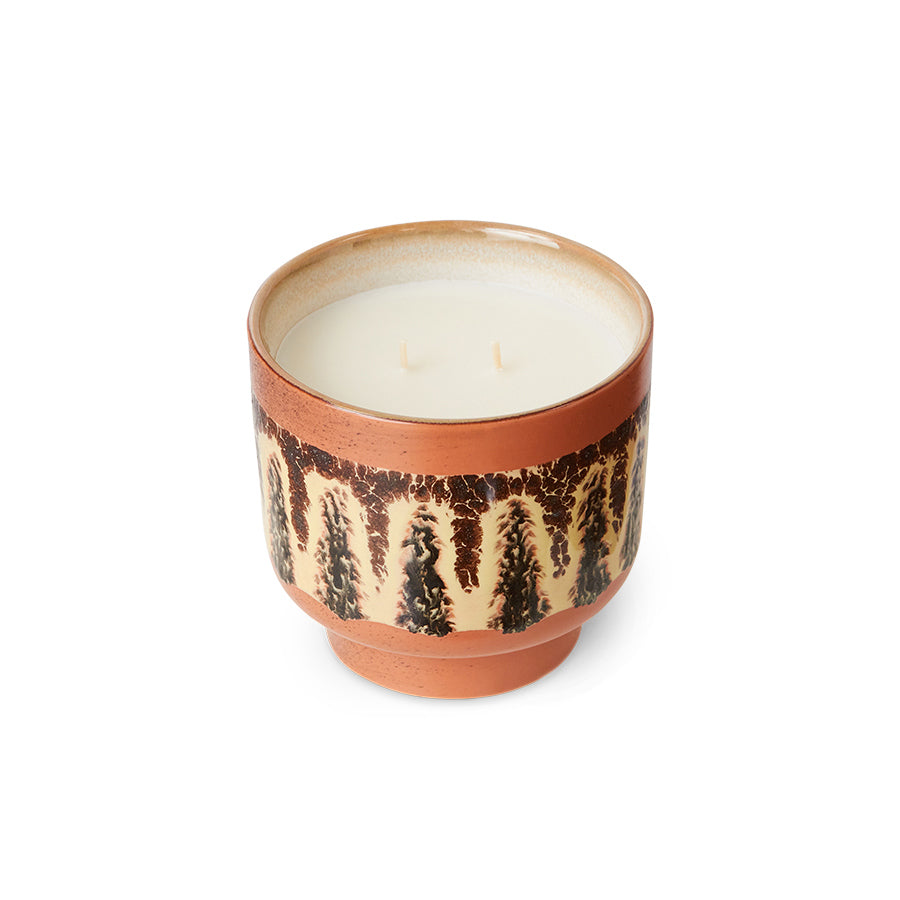 70s Ceramics: Scented Candle Kyoto