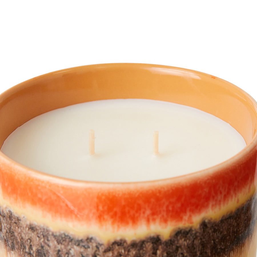 70s Ceramics: Scented Candle Tulum