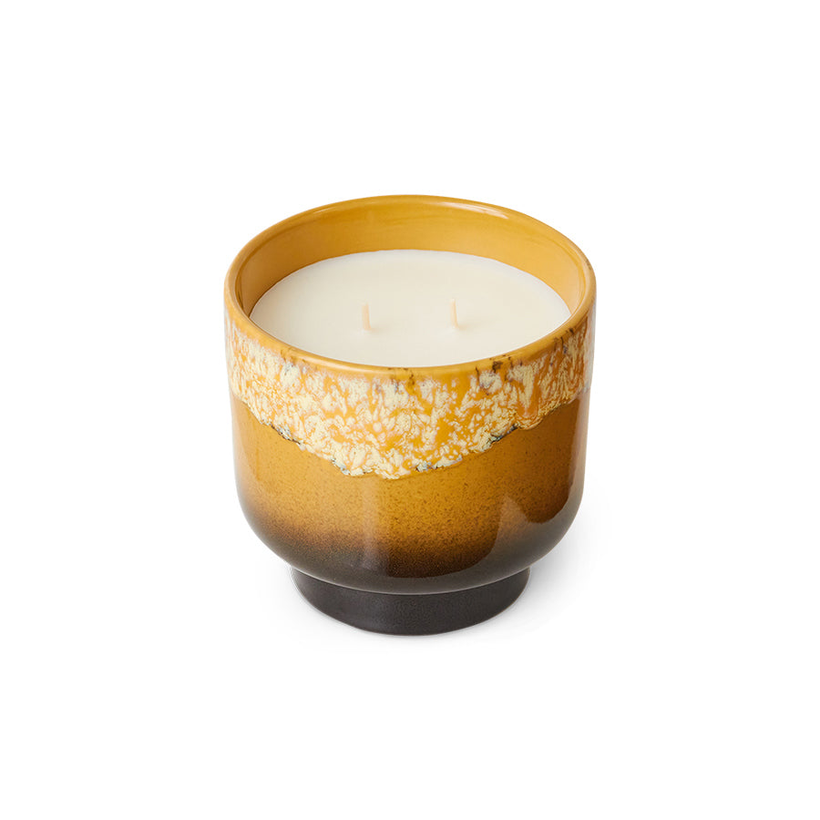 70s Ceramics: Scented Candle Valencia