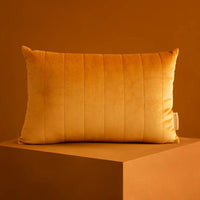 Thumbnail for Nobodinoz Akamba cushion •  Velvet Farniente Yellow