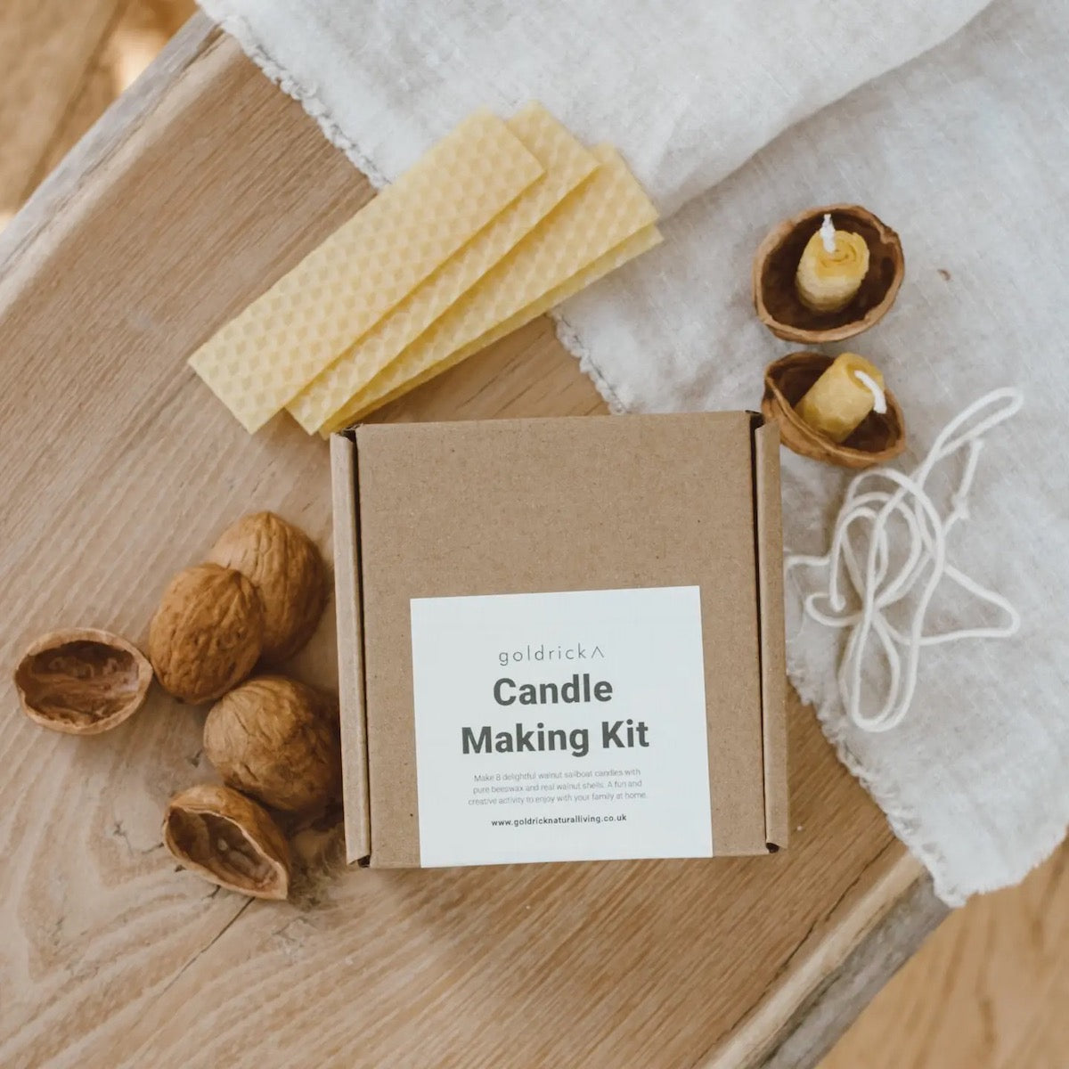 Goldricks Walnut Candles Kit